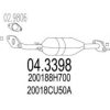 MTS 04.3398 Catalytic Converter